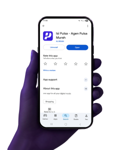 Open Aplikasi Isi Pulsa