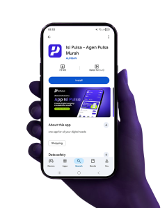 Screenshoot Google Playstore Isi Pulsa