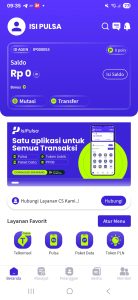 Screenshot Isi Saldo Isi Pulsa