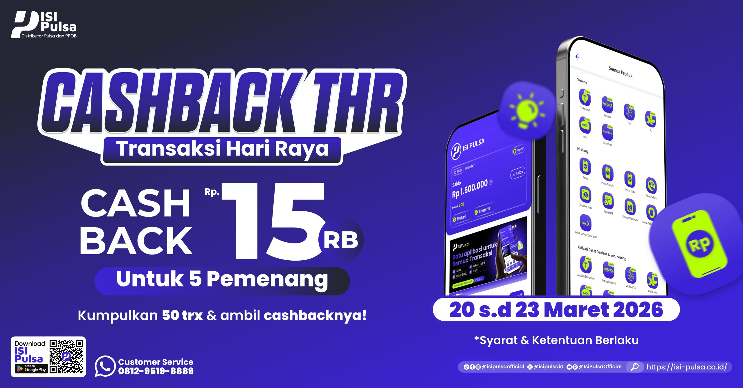 CASHBACK THR ISI PULSA 2026 COVER