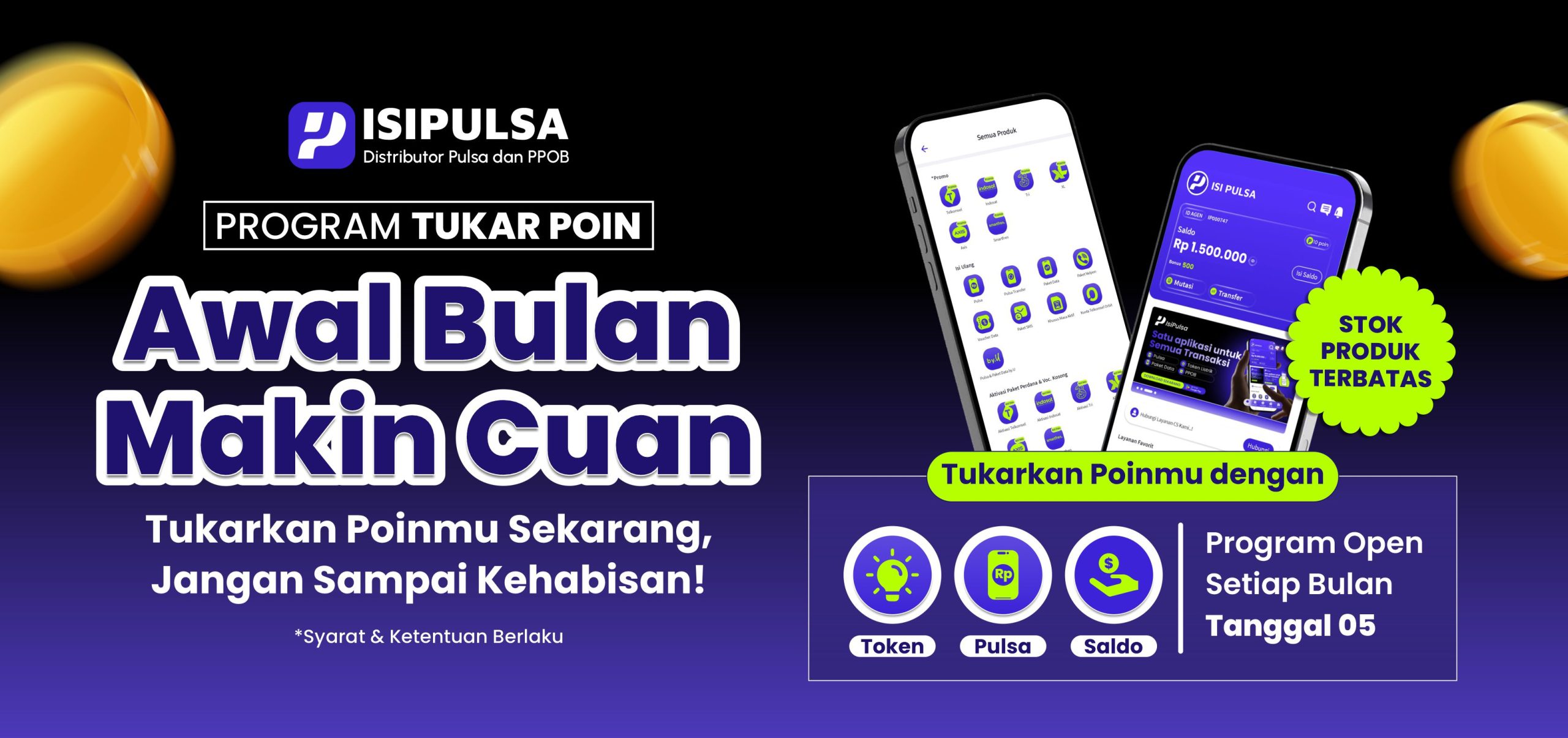 COVER PROGRAM PENUKARAN POIN ABC ISI PULSA